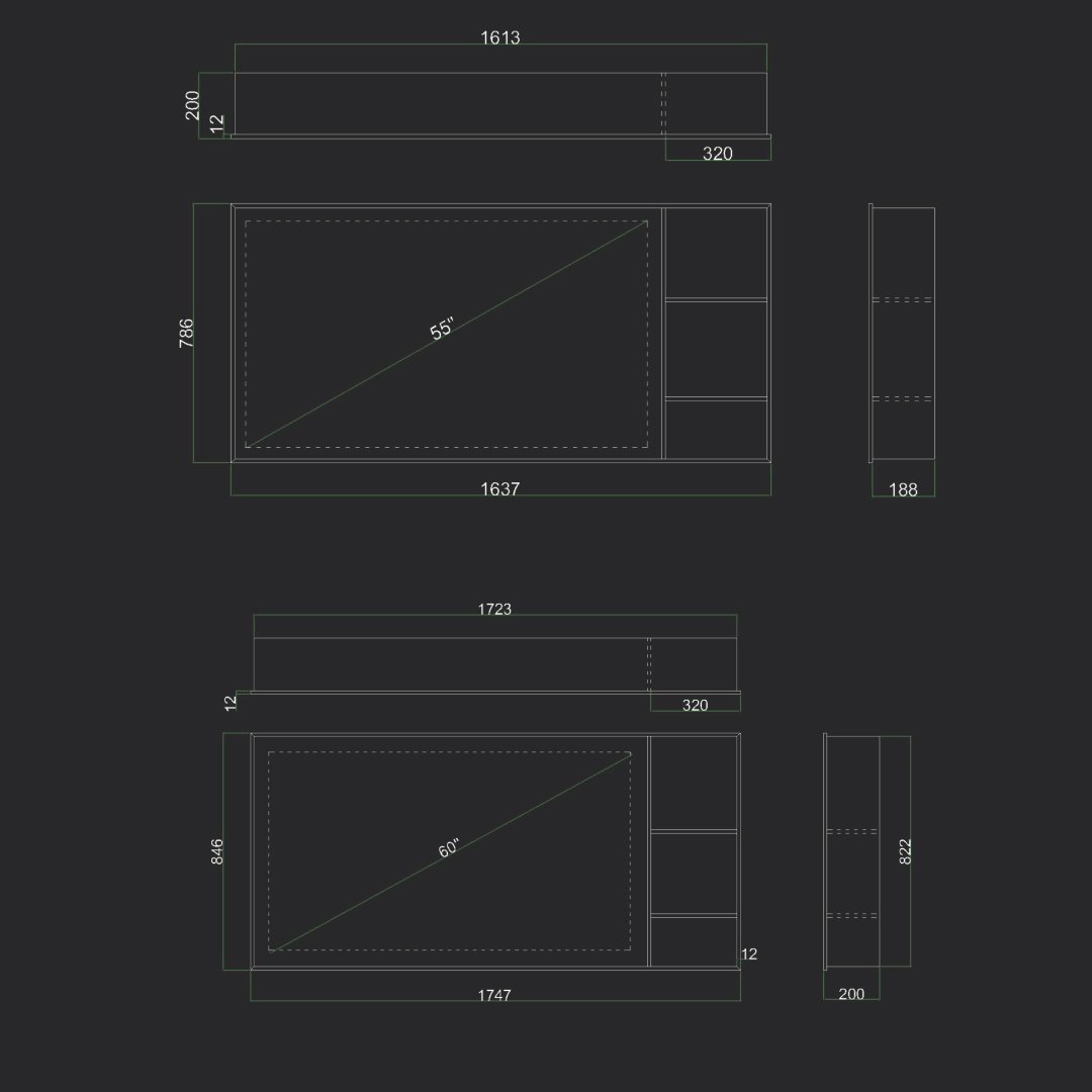 TV Shelf Niche